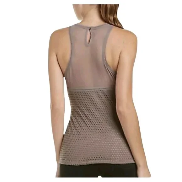 Bcbgmaxazria "Katlin" Geometric Sleeveless Mesh top, size small. - Picture 2 of 7